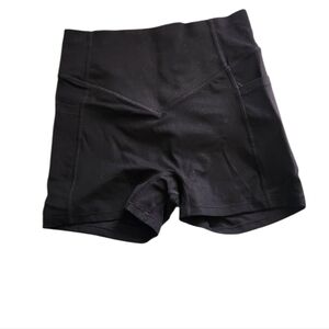 HALARA Black High-Rise Bike Shorts